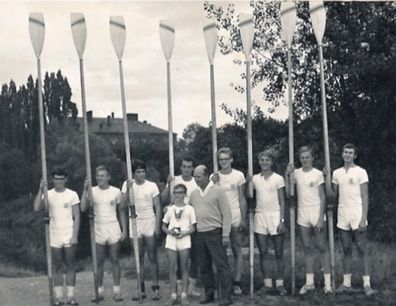 1. mezinárodní regata juniorů FISA v Neapoli 1969