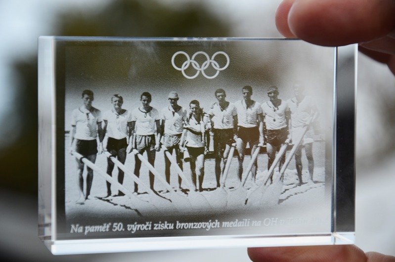 Plaketa na paměť olympijského bronzu