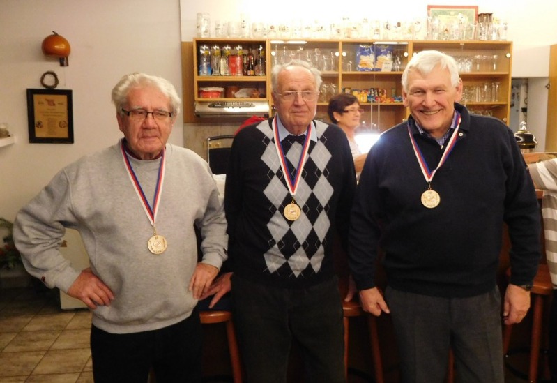 Jan Mach, Viktor Kaucký, Václav Zoul (Foto ČVK Praha)