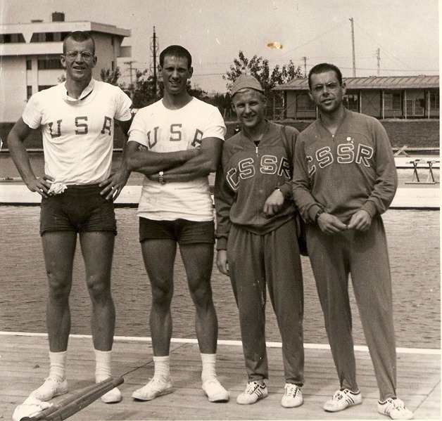 Tělesná převaha Američanů v Tokiu (Foto archiv)