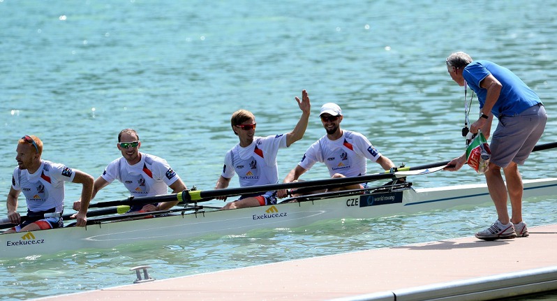 Olympijská sestava lehké čtyřky (Foto Detlev Seb)