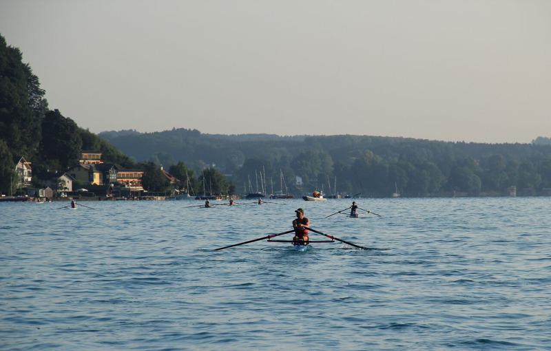 Závod na jezeře Attersee (Foto archiv Early Bird)