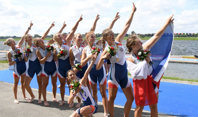 Osma po vzoru Usaina Bolta (Foto Detlev Seyb)