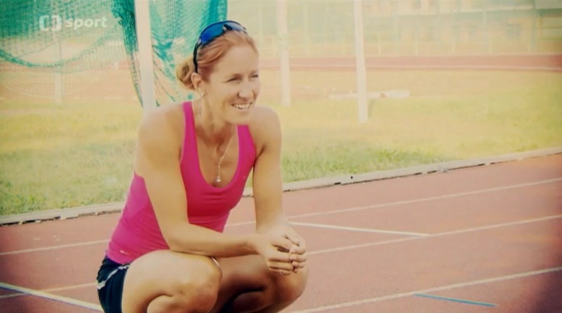 Mirka Topinková Knapková (Reprofoto ČT sport)
