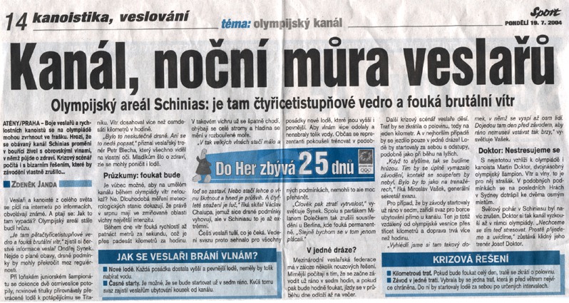 Kanál, noční můra ...