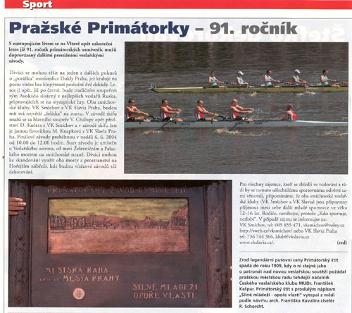 Pražské Primátorky 91.ročník......