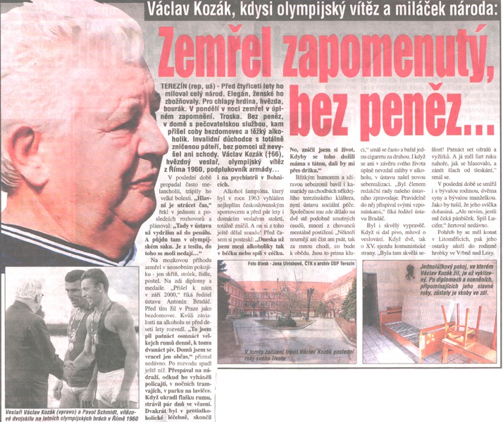 Zemřel zapomenutý, bez peněz...