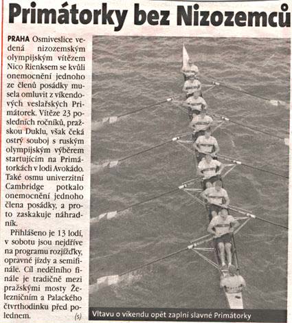 Primátorky bez Nizozemců
