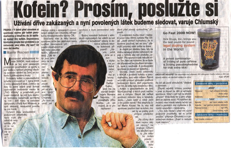 Kofein ? Prosím, poslužte si.