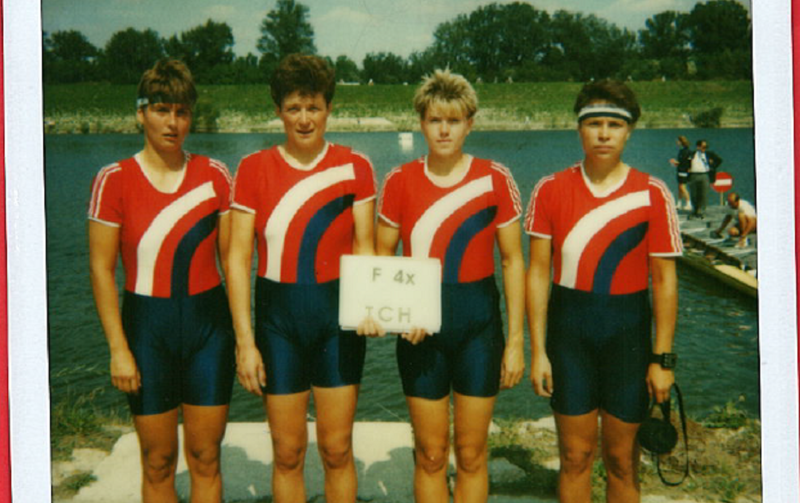 MS 1991 Vídeň, párová čtyřka
