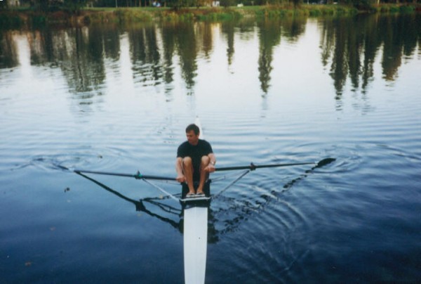 První jízda na Berounce 1. 9. 1999